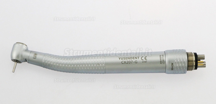 YUSENDENT® CX207-GW-SPQ Turbine LED Pulsante testa standard con Connettore W&H compatibile